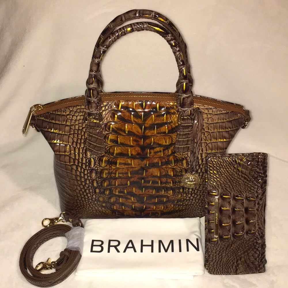 NWT “Sold-out” Brahmin Instinct Ombré Duxbury and Ady Wallet.